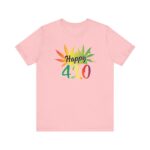 "happy 420!' unisex jersey short sleeve tee