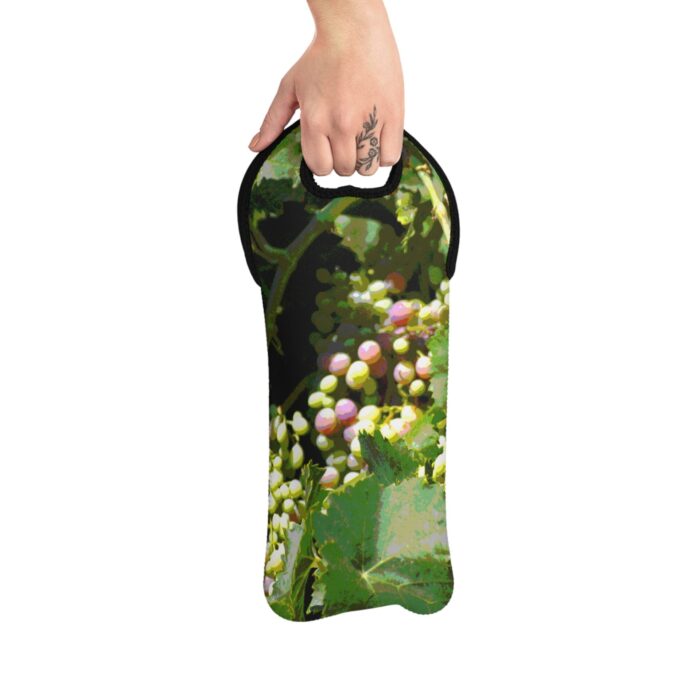 "early grapes" wine tote bag