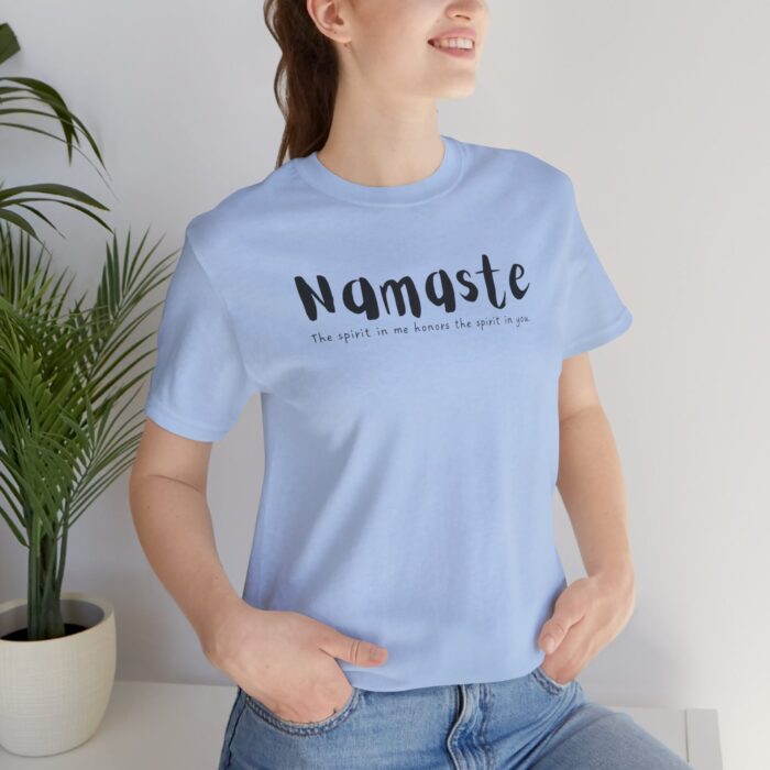 "namaste #2" unisex jersey short sleeve tee