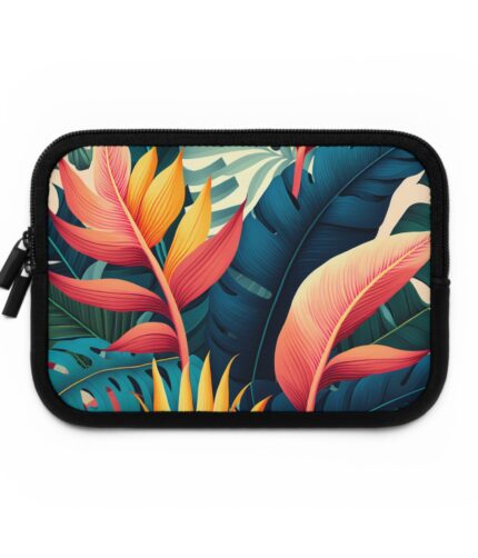 "flora" laptop sleeve