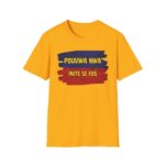 "pouvwa nwa" unisex softstyle t shirt