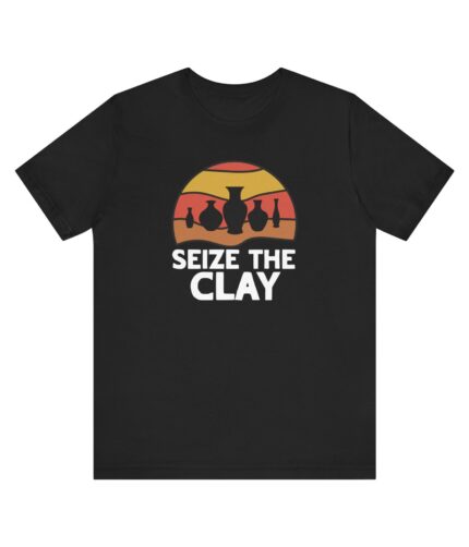 "seize the clay" unisex jersey short sleeve tee