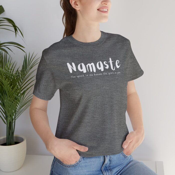 "namaste #2" unisex jersey short sleeve tee