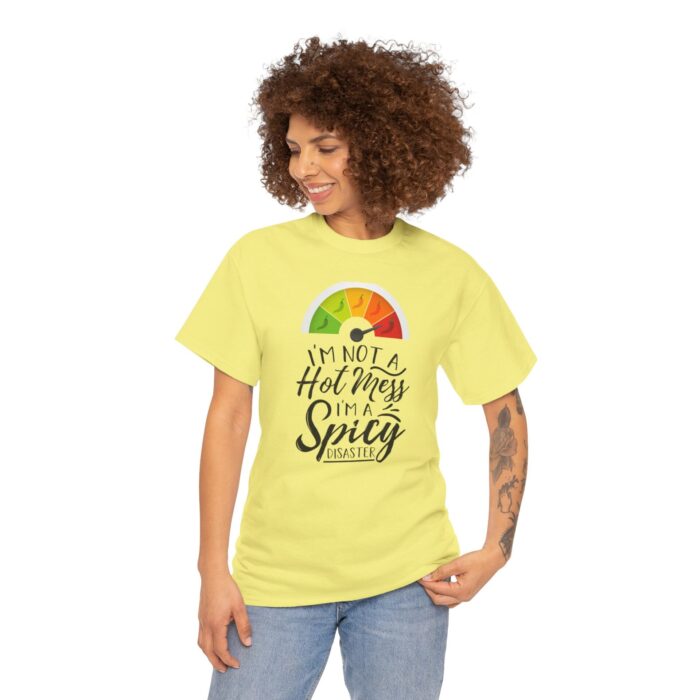 "spicy disaster" unisex heavy cotton tee