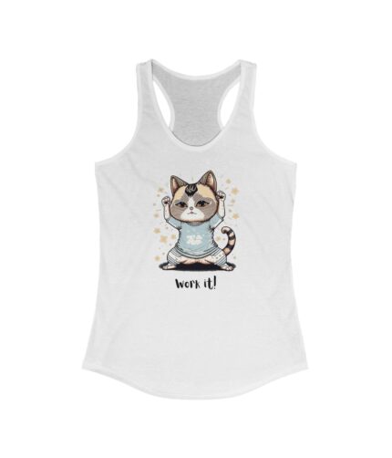 work it kitti women's ideal racerback tank