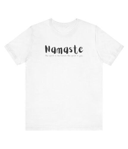 "namaste #2" unisex jersey short sleeve tee