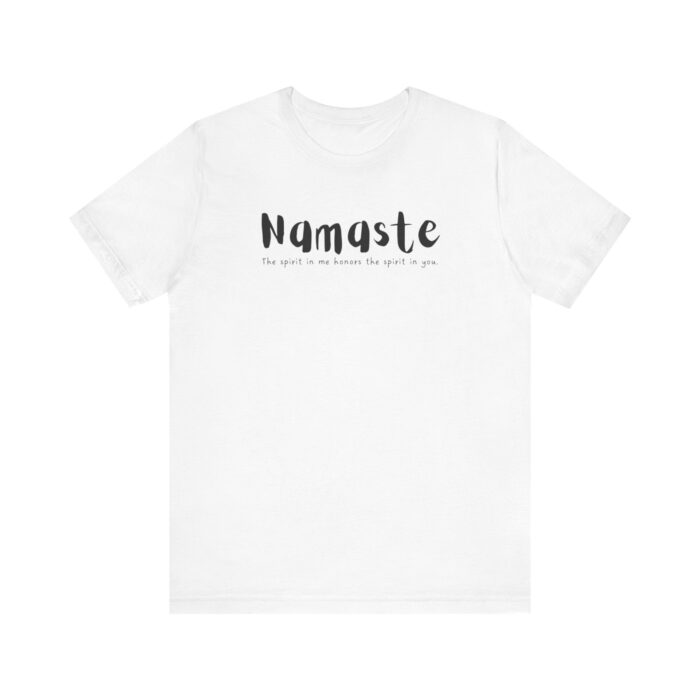 "namaste #2" unisex jersey short sleeve tee