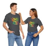 "happy 420!' unisex jersey short sleeve tee