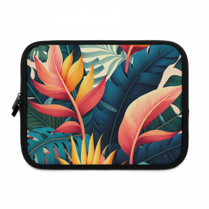 "flora" laptop sleeve