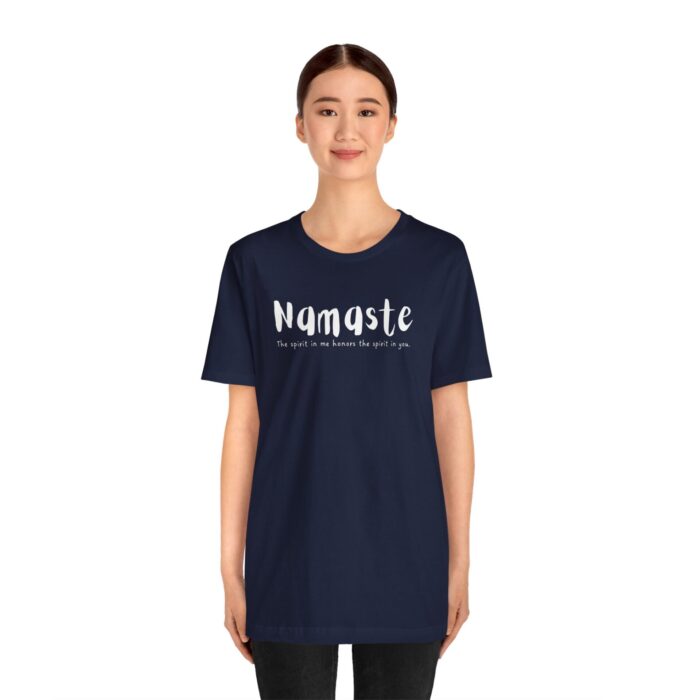 "namaste #2" unisex jersey short sleeve tee