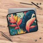 "flora" laptop sleeve