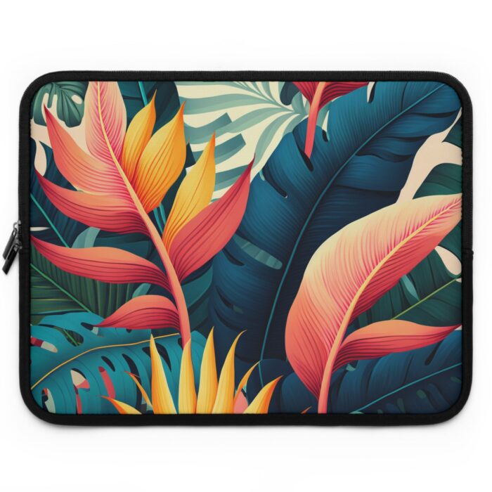 "flora" laptop sleeve