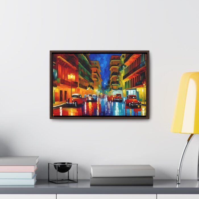 "havana night #2" gallery canvas wrap