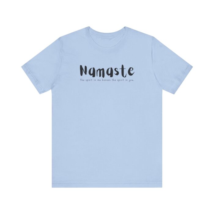 "namaste #2" unisex jersey short sleeve tee