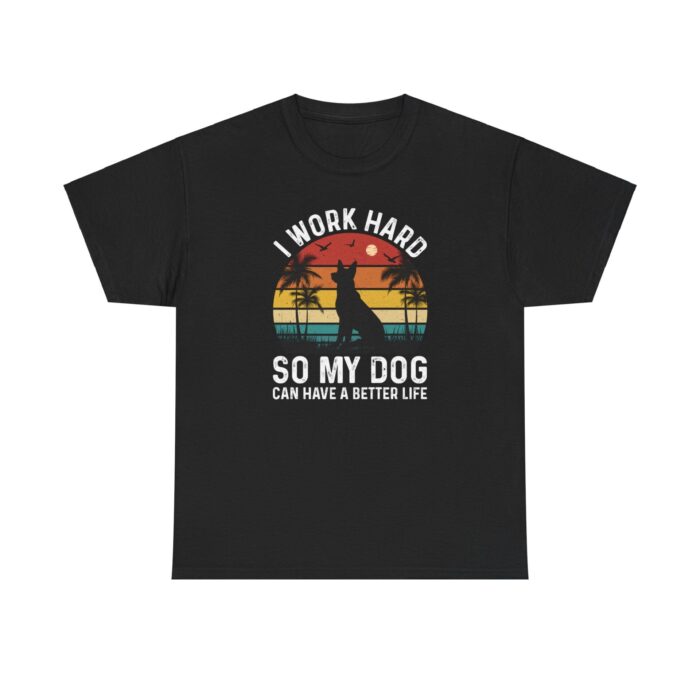 "a dog's good life" unisex heavy cotton tee