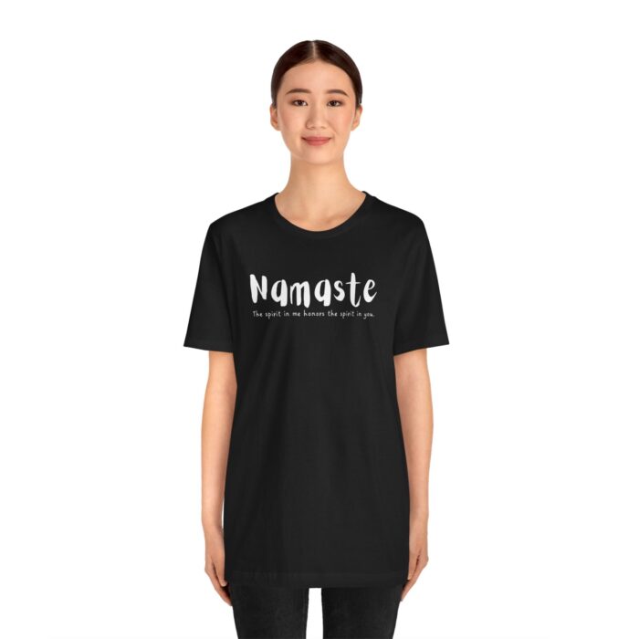 "namaste #2" unisex jersey short sleeve tee