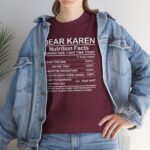 dear karen nutrition facts unisex heavy cotton tee