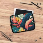 "flora" laptop sleeve