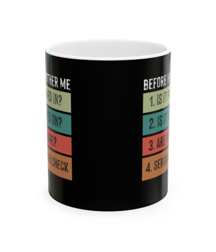 "troubleshooting" ceramic mug 11oz