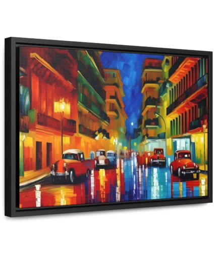 "havana night #2" gallery canvas wrap