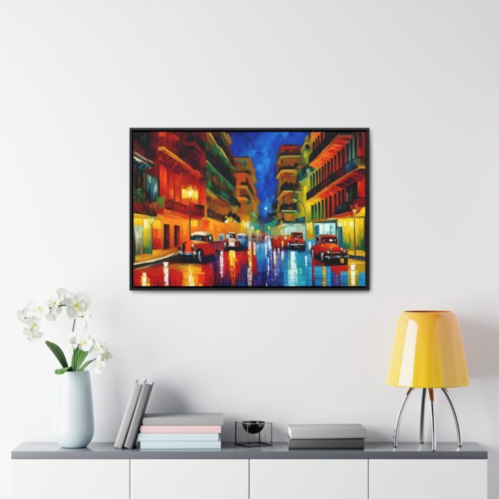 "havana night #2" gallery canvas wrap