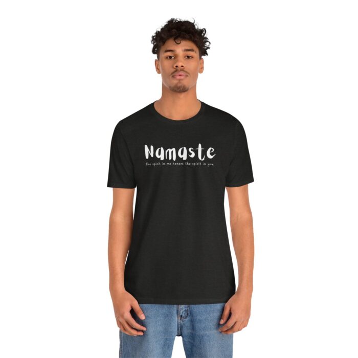 "namaste #2" unisex jersey short sleeve tee