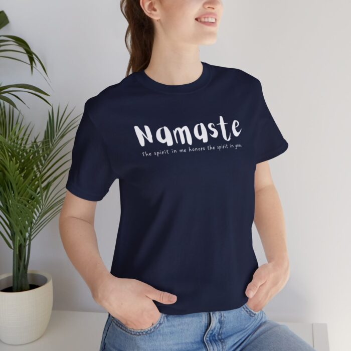 "namaste #2" unisex jersey short sleeve tee