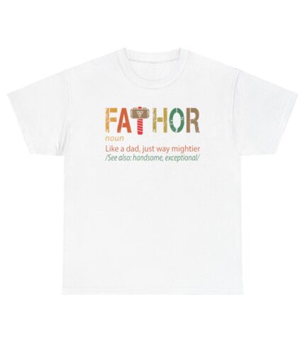 "fathor" unisex heavy cotton tee