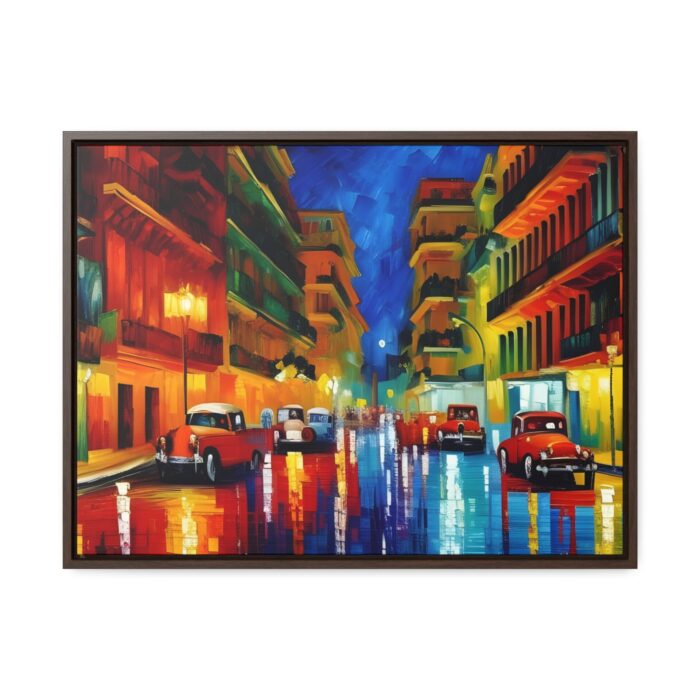 "havana night #2" gallery canvas wrap