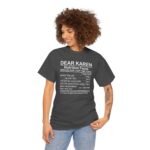 dear karen nutrition facts unisex heavy cotton tee