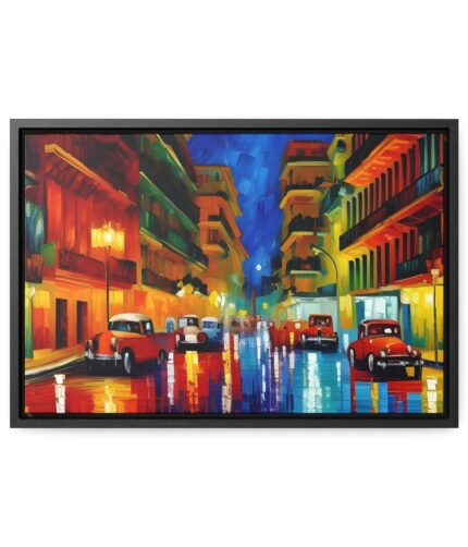 "havana night #2" gallery canvas wrap