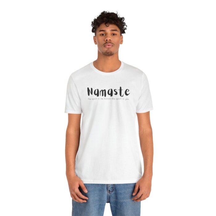 "namaste #2" unisex jersey short sleeve tee