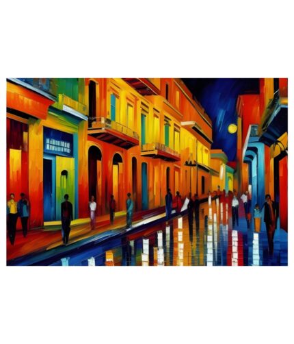 "havana night" premium matte poster