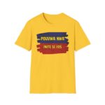 "pouvwa nwa" unisex softstyle t shirt