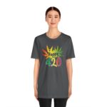 "happy 420!' unisex jersey short sleeve tee