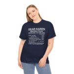 dear karen nutrition facts unisex heavy cotton tee