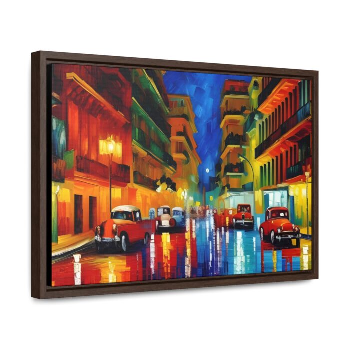 "havana night #2" gallery canvas wrap