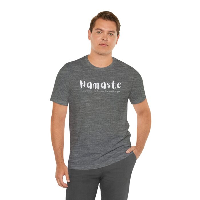 "namaste #2" unisex jersey short sleeve tee