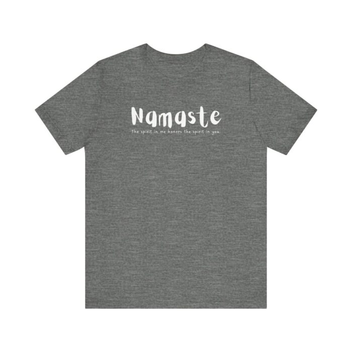 "namaste #2" unisex jersey short sleeve tee