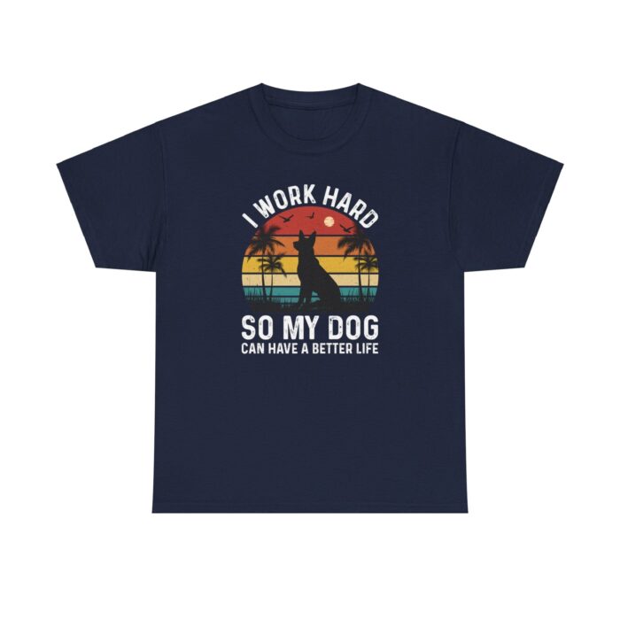 "a dog's good life" unisex heavy cotton tee