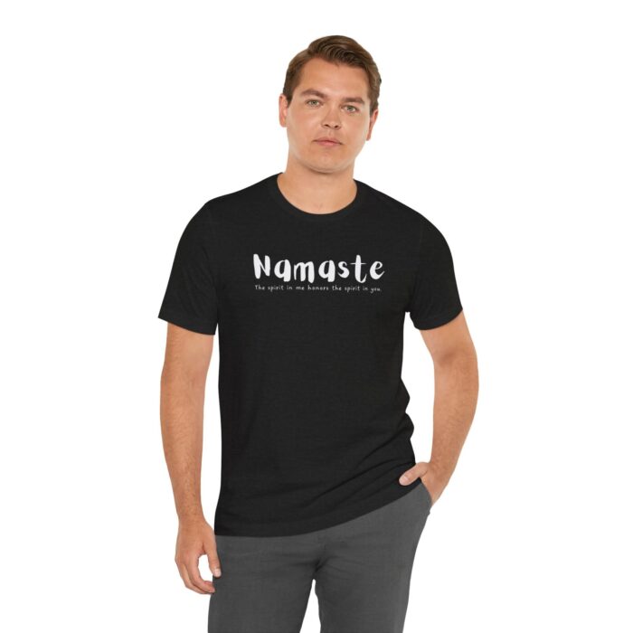 "namaste #2" unisex jersey short sleeve tee