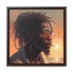 “puff the mystic” 20″ x 20″ gallery canvas wrap