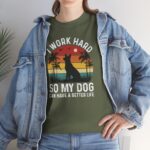 "a dog's good life" unisex heavy cotton tee