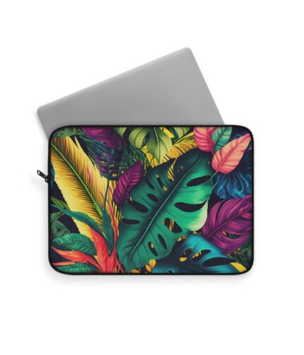 "flora #2" laptop sleeve